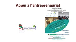 Appui à l’Entrepreneuriat
 