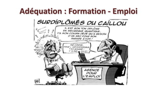 Adéquation : Formation - Emploi
 