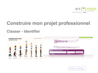 Construire mon projet professionnel Classer - Identifier JCD Le  blog 