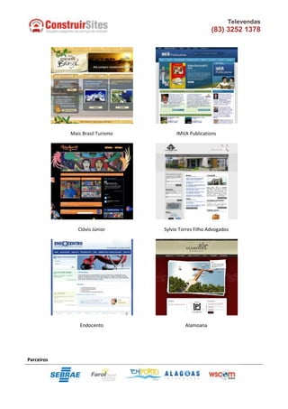 Apresentação da Construir Sites