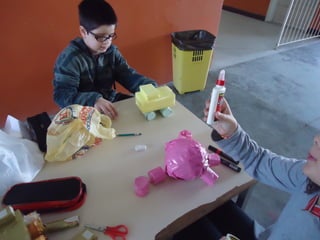 Construção de brinquedos 