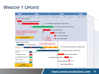 www.construxsolutions.com 22
WINDOW 1 UPDATE
1/1
1/1
 