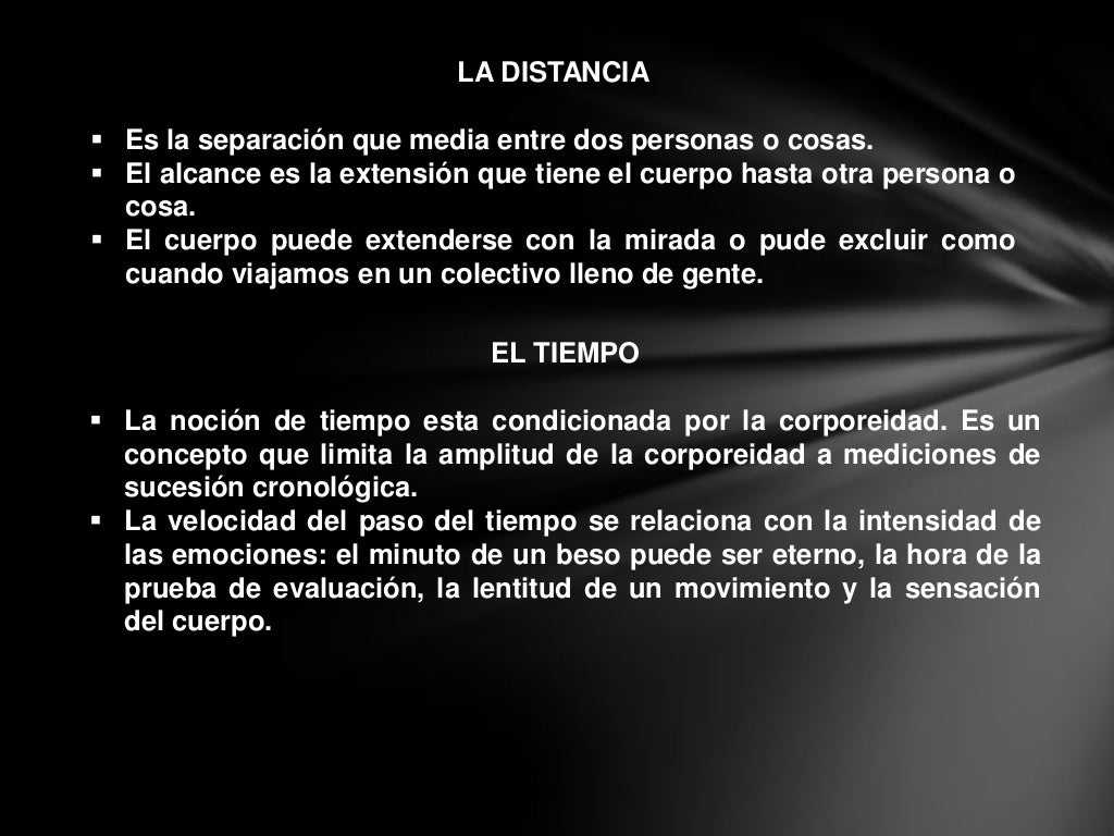 Construyendo el concepto de corporeidad