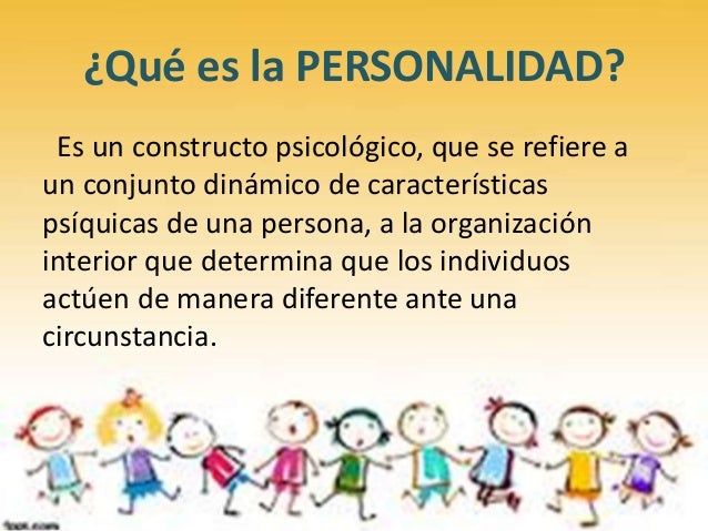 Construyendo mi personalidad