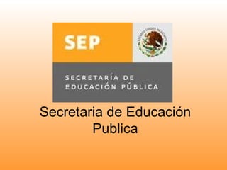 Secretaria de Educación Publica 