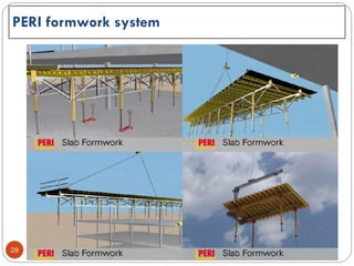 28
PERI formwork system
 