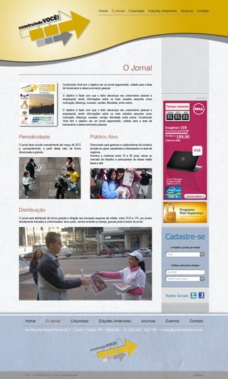 Constuindovc site virtual "o jornal"