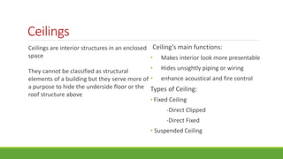 Architectural (construction) systems-section 3 | PPTX