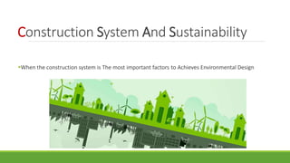 Architectural (construction) systems-section 3 | PPTX