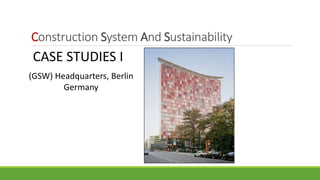 Architectural (construction) systems-section 3 | PPTX