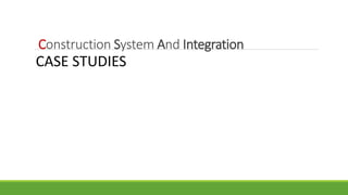 Architectural (construction) systems-section 3 | PPTX