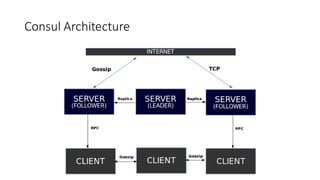 Consul Architecture
 