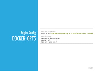 Consul and docker swarm cluster | PDF
