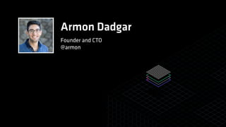Armon Dadgar
Founder and CTO
@armon
 
