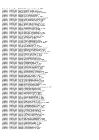 Consulplan edital -homologação do resultado final