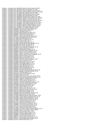 Consulplan edital -homologação do resultado final
