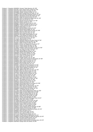 Consulplan edital -homologação do resultado final