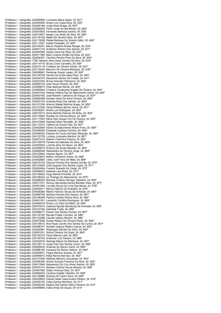 Consulplan edital -homologação do resultado final