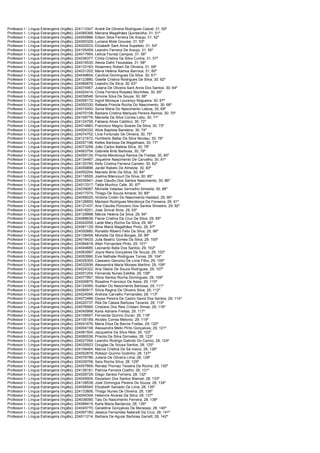 Consulplan edital -homologação do resultado final
