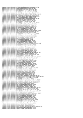 Consulplan edital -homologação do resultado final