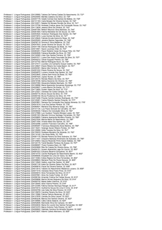Consulplan edital -homologação do resultado final