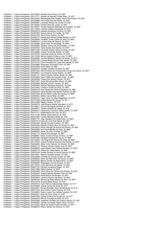 Consulplan edital -homologação do resultado final
