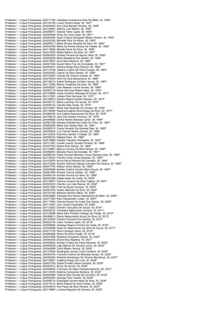 Consulplan edital -homologação do resultado final