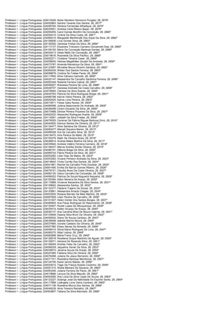 Consulplan edital -homologação do resultado final