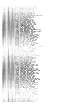 Consulplan edital -homologação do resultado final