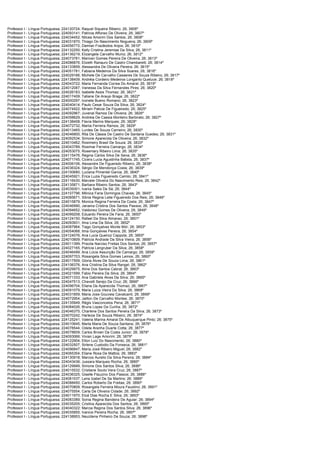 Consulplan edital -homologação do resultado final
