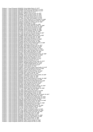 Consulplan edital -homologação do resultado final
