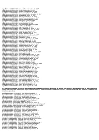 Consulplan edital -homologação do resultado final