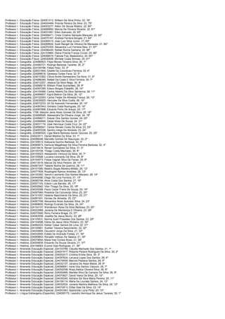 Consulplan edital -homologação do resultado final