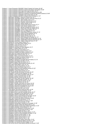 Consulplan edital -homologação do resultado final