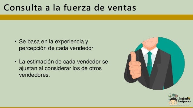 Consulta a la fuerza de ventas - Pronósticos de demanda