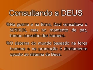 Consultado ao senhor