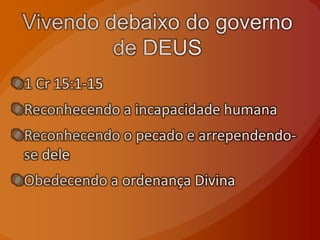 Consultado ao senhor