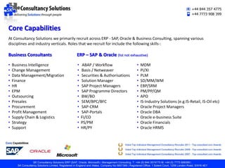 An ambitious & innovative business with a track record in excess of 10 years delivering ‘Solutions through people’.