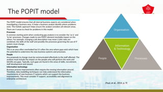 Popit Analysis Example Consultancy tools week 9 power point presentation | PPTX
