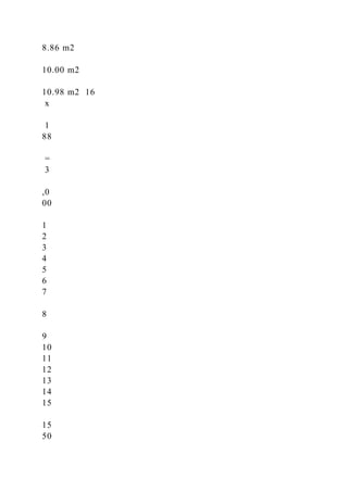 8.86 m2
10.00 m2
10.98 m2 16
x
1
88
=
3
,0
00
1
2
3
4
5
6
7
8
9
10
11
12
13
14
15
15
50
 