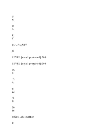 U
N
D
A
R
Y
BOUNDARY
D
LEVEL [email protected]:200
LEVEL [email protected]:200
FO
R
D
A
B
22
/0
9/
20
16
ISSUE AMENDED
11
 