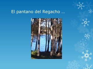 El pantano del Regacho …
 