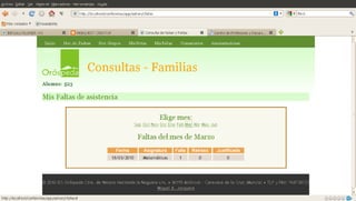 Consultas familias