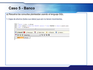 Consultas SQL - Ejercicios | PPTX