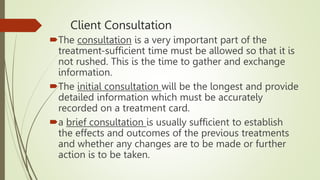 Client Consultation in TLE Wellness Massage | PPTX