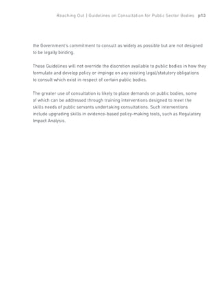 Consultation Guidelines