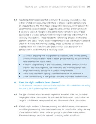 Consultation Guidelines