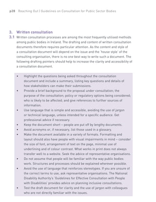 Consultation Guidelines