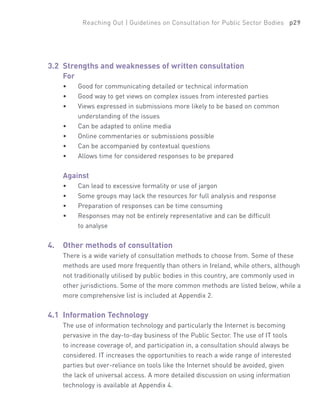 Consultation Guidelines