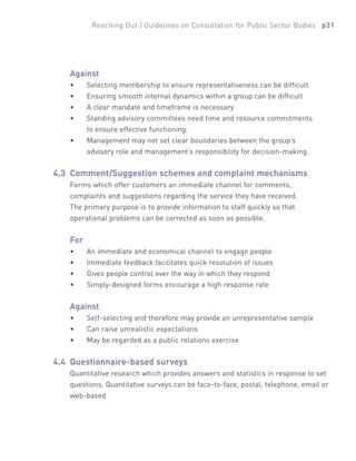 Consultation Guidelines